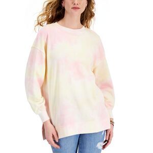 Style & Co Tie Dye Oversized Sweatshirt